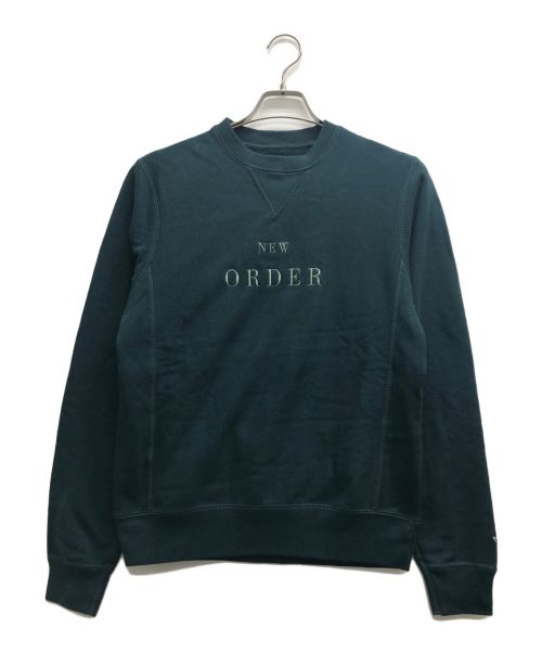 Noah（ノア）Noah (ノア) order (オーダー) NEW ORDER CREWNECK グリーン サイズ:XSの古着・服飾アイテム