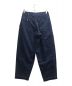 unfil (アンフィル) COTTON DENIM 2TUCK TROUSERS インディゴ サイズ:3：7000円