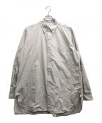 KAPTAIN SUNSHINEキャプテンサンシャイン）の古着「Relax Buttondown Shirt」｜ライトグレー