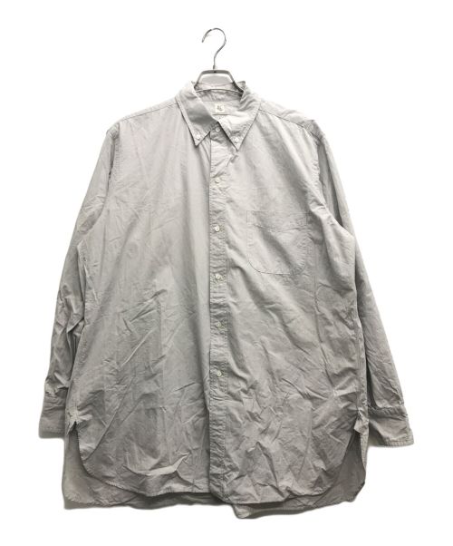 KAPTAIN SUNSHINE（キャプテンサンシャイン）KAPTAIN SUNSHINE (キャプテンサンシャイン) Relax Buttondown Shirt ライトグレー サイズ:40の古着・服飾アイテム