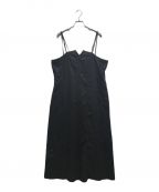 AVIREXアヴィレックス）の古着「TENCEL CAMISOLE ONE PIECE DRESS」｜ブラック