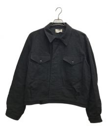 SARTO（サルト）の古着「HEAVY HEMP EISENHOWER JACKET」｜ブラック