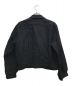 SARTO (サルト) HEAVY HEMP EISENHOWER JACKET ブラック サイズ:M：35000円