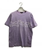 COMME des GARCONS HOMME PLUSコムデギャルソンオムプリュス）の古着「雲プリントTシャツ」｜パープル