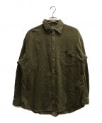 THE NORTHFACE PURPLELABELザ・ノースフェイス パープルレーベル）の古着「Organic Cotton Corduroy Big Shirt」｜オリーブ