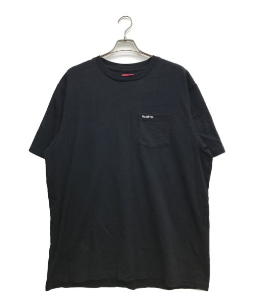 SUPREME（シュプリーム）Supreme (シュプリーム) S/S Pocket Tee ブラック サイズ:XLの古着・服飾アイテム