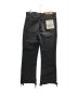 INSCRIRE (アンスクリア) 002 Flare Denim ブラック サイズ:46：14000円