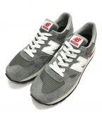 NEW BALANCEニューバランス）の古着「ローカットスニーカー」｜グレー