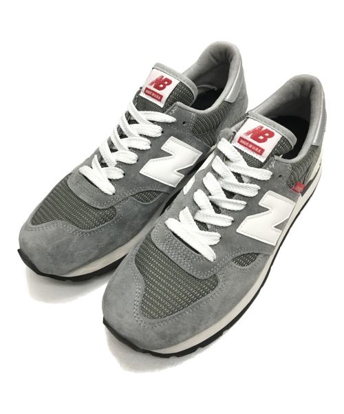 NEW BALANCE（ニューバランス）NEW BALANCE (ニューバランス) ローカットスニーカー グレー サイズ:26cmの古着・服飾アイテム