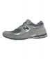 NEW BALANCE (ニューバランス) ローカットスニーカー グレー サイズ:25.5cm：8000円