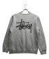 stussy (ステューシー) プリントスウェット ライトグレー サイズ:S：3980円