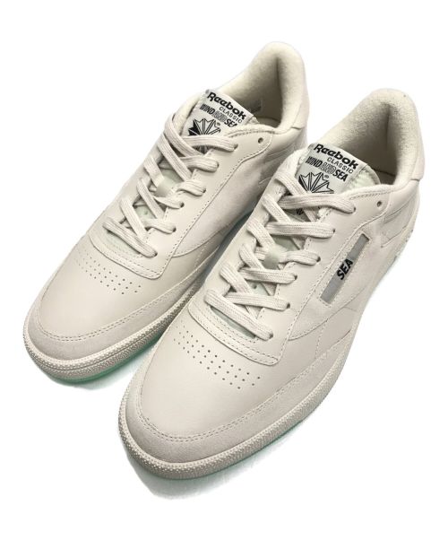 REEBOK（リーボック）REEBOK (リーボック) ATMOS (アトモス) WIND AND SEA (ウィンダンシー) CLUB C85/クラブ C85 アイボリー サイズ:28cmの古着・服飾アイテム