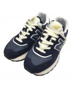 NEW BALANCEニューバランス）の古着「ローカットスニーカー」｜ネイビー