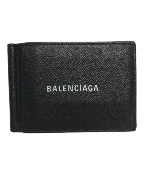 BALENCIAGA（バレンシアガ）BALENCIAGA (バレンシアガ) マネークリップカードケース ブラックの古着・服飾アイテム