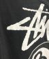 中古・古着 stussy (ステューシー) ８ボールプリントパーカー ブラック サイズ:S：7000円