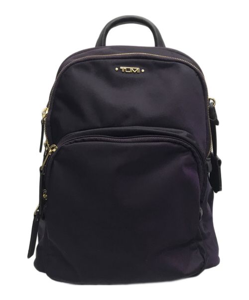 TUMI（トゥミ）TUMI (トゥミ) ボヤジュール ドリ バッグパック パープルの古着・服飾アイテム