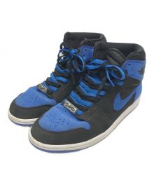 NIKE（ナイキ）の古着「Air Jordan 1 Retro High OG / エアジョーダン1レトロハイ」｜ブラック×ブルー