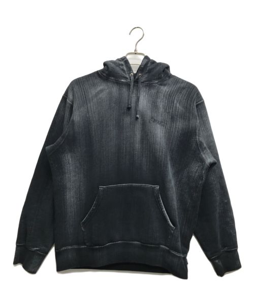 SUPREME（シュプリーム）SUPREME (シュプリーム) Brush Stroke Hooded Sweatshirt ブラック サイズ:Sの古着・服飾アイテム