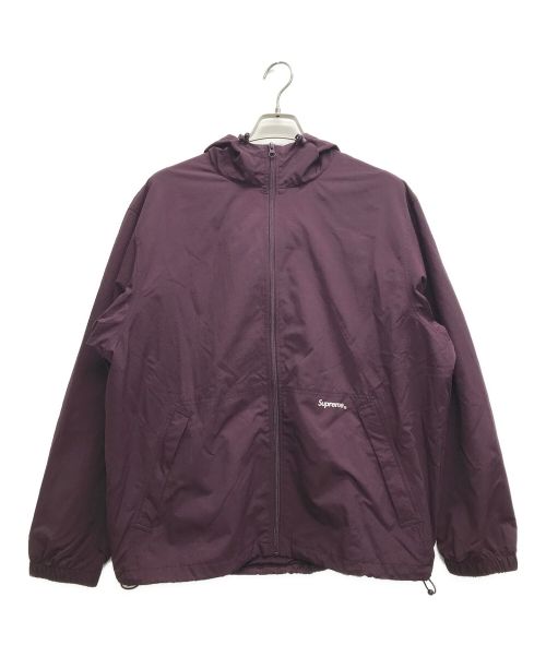 SUPREME（シュプリーム）SUPREME (シュプリーム) Reflective Zip Hooded Jacket パープル サイズ:Lの古着・服飾アイテム