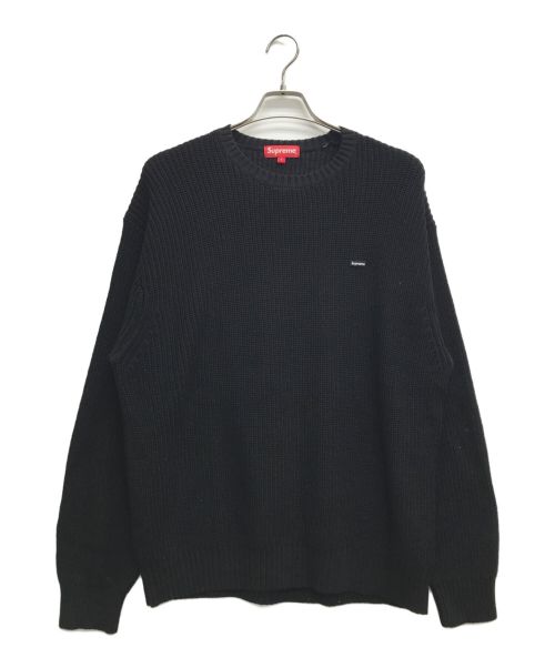 SUPREME（シュプリーム）SUPREME (シュプリーム) Melange Rib Knit Sweater ブラック サイズ:Lの古着・服飾アイテム