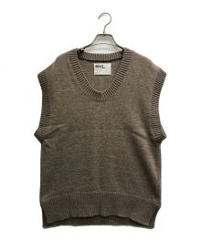 MHL（エムエイチエル）の古着「DRY MERINO WOOL VEST」｜ベージュ