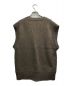 MHL (エムエイチエル) DRY MERINO WOOL VEST ベージュ サイズ:2：5000円