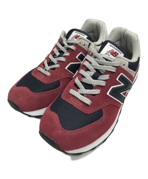 NEW BALANCE（ニューバランス）NEW BALANCE (ニューバランス) ML574EH2 レッド サイズ:25.5の古着・服飾アイテム