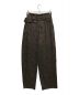 CLANE (クラネ) PAISLEY TUCK PANTS ブラウン サイズ:2：3980円