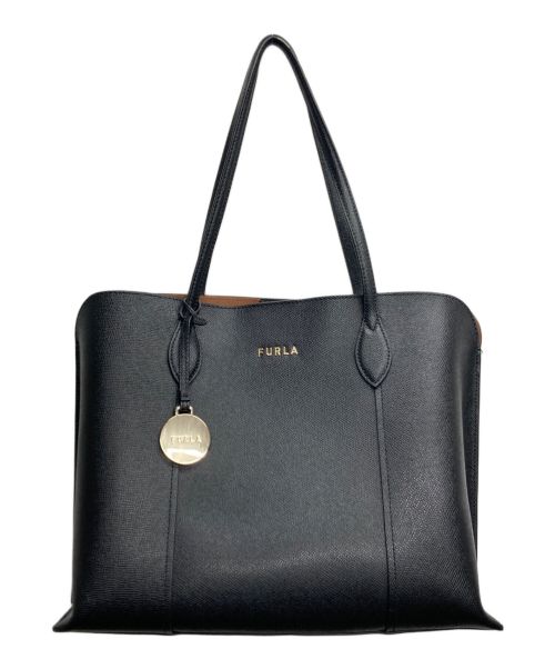 FURLA（フルラ）FURLA (フルラ) トートバッグ ブラックの古着・服飾アイテム