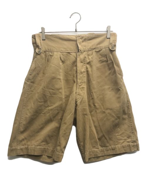 British Army（ブリティッシュ アーミー）BRITISH ARMY (ブリティッシュ アーミー) KHAKI DRILL GURKHA SHORTS / カーキドリルグルカショーツ ベージュ サイズ:7の古着・服飾アイテム