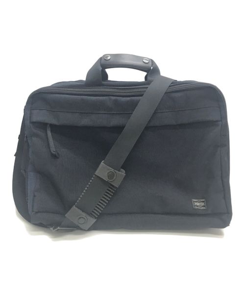 PORTER（ポーター）PORTER (ポーター) 2WAY OVERNIGHT BRIEFCASE / オーバーナイト ブリーフケース ネイビーの古着・服飾アイテム