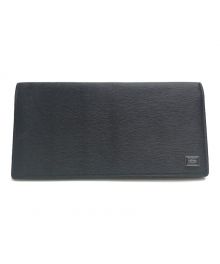 PORTER（ポーター）の古着「CURRENT LONG WALLET / カレントロングウォレット」｜ブラック