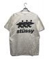 stussy (ステューシー) サーフマンプリントTシャツ ホワイト サイズ:L：6000円