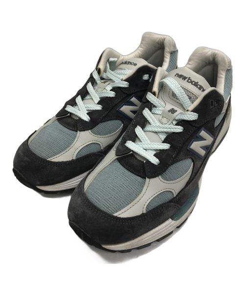 NEW BALANCE（ニューバランス）NEW BALANCE (ニューバランス) KITH (キス) 992 ローカットスニーカー STEEL BLUE サイズ:27の古着・服飾アイテム