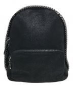 STELLA McCARTNEYステラマッカートニー）の古着「FALABELLA MINI BACKPACK」｜ブラック