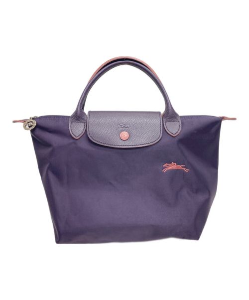 LONGCHAMP（ロンシャン）LONGCHAMP (ロンシャン) ルプリアージュクラブ パープルの古着・服飾アイテム