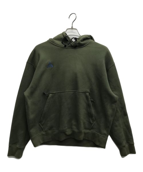 NIKE ACG（ナイキエージーシー）NIKE ACG (ナイキエージーシー) AS M NRG ACG HOODIE オリーブ サイズ:Mの古着・服飾アイテム