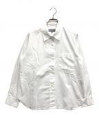 MARGARET HOWELLマーガレットハウエル）の古着「PLAIN POPLIN」｜ホワイト