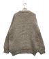 Oldderby Knitwear (オールドダービーニットウェア) クルーネックウールニット グレー サイズ:XL：5000円