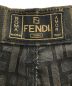 中古・古着 FENDI (フェンディ) ズッカ柄パンツ ブラウン サイズ:42：20000円