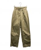 lenoリノ）の古着「DOUBLE BELTED GURKHA TROUSERS」｜ベージュ