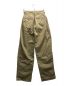 leno (リノ) DOUBLE BELTED GURKHA TROUSERS ベージュ サイズ:1：5000円