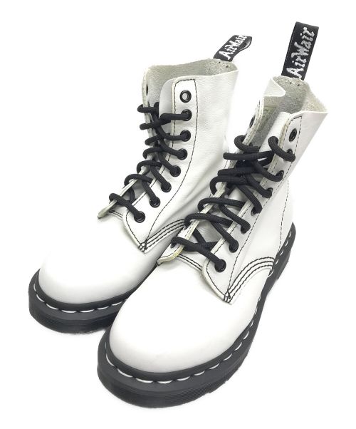 Dr.Martens（ドクターマーチン）Dr.Martens (ドクターマーチン) レースアップブーツ ホワイト サイズ:UK3の古着・服飾アイテム