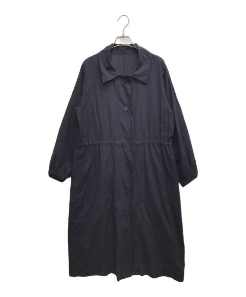 MARGARET HOWELL（マーガレットハウエル）MARGARET HOWELL (マーガレットハウエル) WASHED COTTON ワンピース/ウォッシュド コットンワンピース ブラック サイズ:2の古着・服飾アイテム