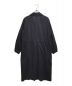 MARGARET HOWELL (マーガレットハウエル) WASHED COTTON ワンピース/ウォッシュド コットンワンピース ブラック サイズ:2：16000円