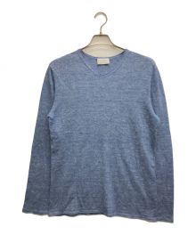 Settefili Cashmere（セッテフィーリ カシミア）の古着「Vネックニット」｜ブルー