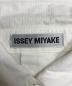 中古・古着 ISSEY MIYAKE (イッセイミヤケ) シャツワンピース ホワイト サイズ:2：7000円