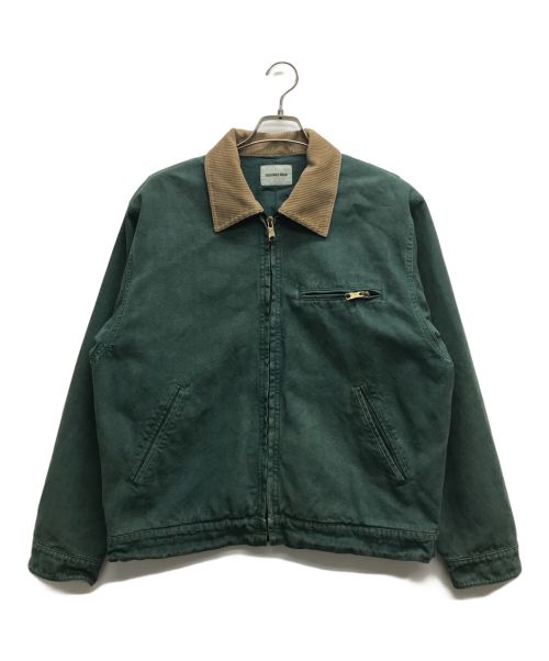 MONKEY TIME（モンキータイム）MONKEY TIME (モンキータイム) DUCK ZIP JACKET グリーン サイズ:Mの古着・服飾アイテム