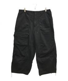 JOURNAL STANDARD HOMESTEAD（ジャーナルスタンダード ホームステッド）の古着「FIELD OVER PANTS」｜ブラック