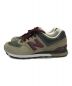 NEW BALANCE (ニューバランス) ローカットスニーカー ブラウン サイズ:26：5000円